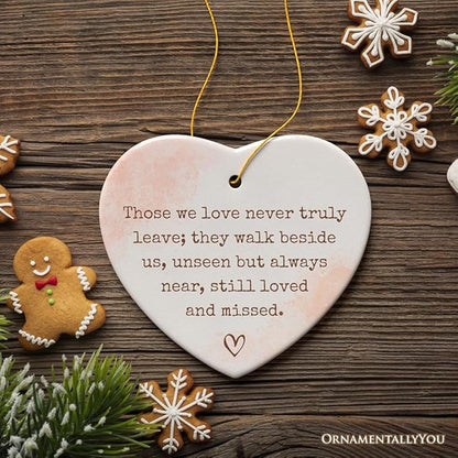Always Near and Dear Memorial Ornament, Unseen Yet Forever Loved