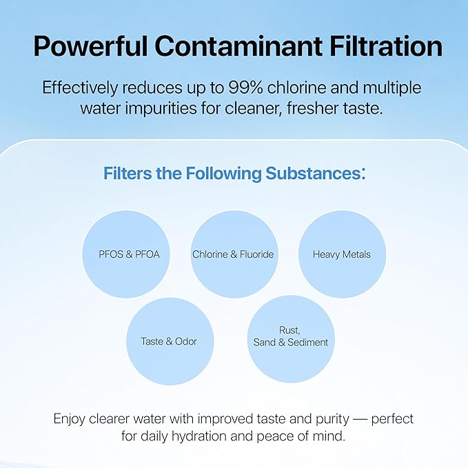 2387 Pro Water Filter Replacement – 1 Pack, 11Dx5Wx5H Long-Lasting Replacement Elements for Clean & Safe Drinking Water, Easy Installation for Home & Outdoor Use