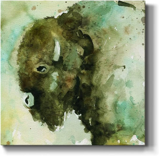 Canvas Prints Wall Art Animals Painting for Wall Décor, On Guard Wall Art, Ready to Hang, 32'' x 32''