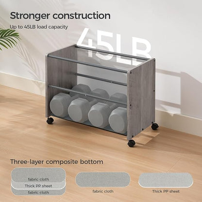 Toy Box, Toy Chest, Toy Box for Living Room, Kids Toys Storage Decorative, with Metal Frame, Grey, Patented Design