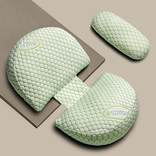 Pregnancy Pillows for Sleeping, Soft Pregnancy Pillow Side Sleeper with Detachable and Adjustable Pillow Cover, Maternity Body Pillow for Pregnancy Belly/Back Support