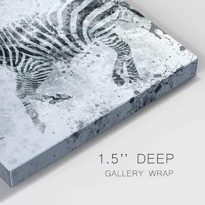 Canvas Prints Wall Art Animals Painting for Wall Décor, Zebra II Wall Art, Ready to Hang, 32'' x 32''