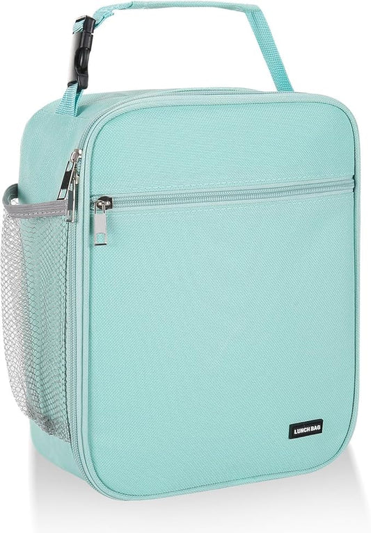 Lunch box Lunch bag for men women Insulated Lunchbox Lunch bags for Work Picnic Travel (baby blue)