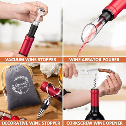 Birthday Gifts for Women Men - Inspirational Gifts For Women, Best Friend, Graduation, Wine Lovers, Mothers Day Gifts For Mom - Insulated Wine Tote Bag Wine Carrier with Tumblers and Wine Accessories