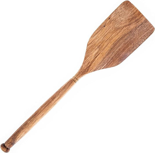 Labrea Life and Home 1pc Solid Acacia Wooden Spatula Kitchen Utensils Cooking Baking Home Essentials 12.5 Inch