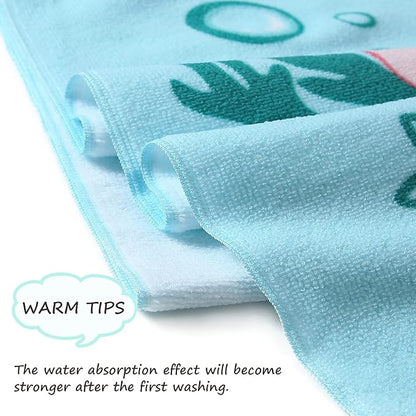 NovForth Bath Towel for Toddler Boys, Pool Hooded Towel for Kids, Hooded Bath Beach Towel Poncho for Bath/Pool/Beach Swim Cover