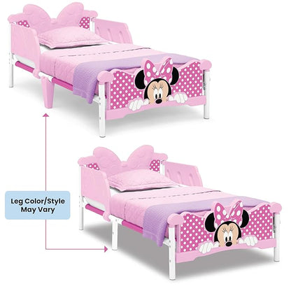 Delta Children Minnie Mouse 3D Toddler Bed, Pink