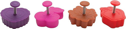 Mrs. Anderson’s Baking Pie Crust Cookie Cutters, BPA Free, Set of 4
