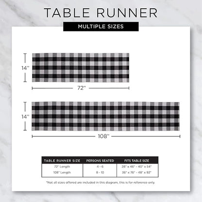 DII Variegated Tabletop Collection, Table Runner, 13x72, Mediterranean