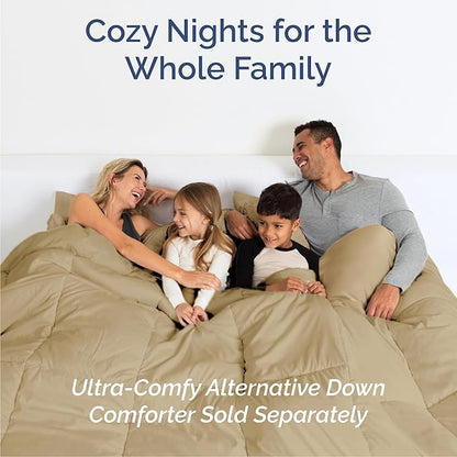Queen Size Sheet Set - 6 Piece Set - Hotel Luxury Bed Sheets - Extra Soft - Deep Pockets - Easy Fit - Breathable & Cooling Sheets - Wrinkle Free - Comfy - Tan - Beige Bed Sheets - Queens Sheets - 6 PC