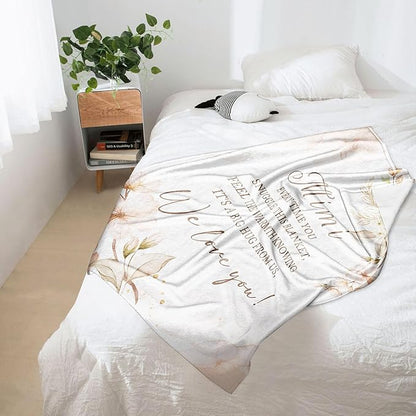 Mimi Gifts for Grandma, Mimi Gifts Throw Blanket 60" x 50", Mimi Mother’s Day, Mimi Birthday Gifts, Gifts for Mimi, Mimi Gifts from Grandchildren, Mimi Gift Ideas for Christmas Birthday