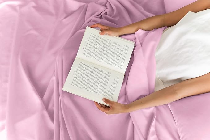 CGK Linens Split King 7 Piece Sheet Set - Cooling Sheets for Hot Sleepers - Hotel Luxury Bedding Set with 8-16 Inch Deep Pockets - 1 Flat & 2 Fitted & 4 Pillowcases - Soft & Wrinkle Free - Split King