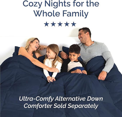 Twin XL Size 3 Piece Sheet Set - Comfy Breathable & Cooling Bed Sheets Set - Hotel Luxury Bedding for Women, Men, Kids, Teens, Boys & Girls - Deep Pockets, Soft, Wrinkle Free - Oeko-Tex - Navy Blue