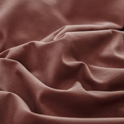 Wellboo Dark Rust Comforter Sets Queen Solid Brick Red Bedding Comforters Women Plain Blackish Red Warm Quilts Modern Pure Fired Red Blanket All Brown Red Comforters Vintage Dark Fuchsia Bed
