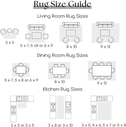 Boho Runners for Hallway,3x10 Non Slip Washable Neutral Rustic Modern Farmhouse Persian Runner Rugs for Kitchen, 3 x 10, Light Tan Brown and Beige Coffee