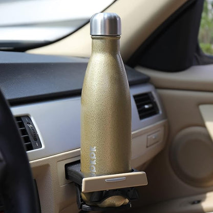 BJPKPK Insulated Water Bottles 17oz, Leak Proof Stainless Steel Water Bottle keeps Cold for 24H and Hot for 12H, BPA Free Water Bottle-Green