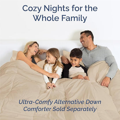 CGK Linens Full 6 Piece Sheet Set - Cooling Sheets for Hot Sleepers - Hotel Luxury Bedding Set with 8-16 Inch Deep Pockets - 1 Flat & 1 Fitted & 4 Pillowcases - Soft, Easy Care & Wrinkle Free - Cream