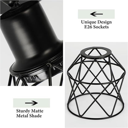 WILON Kitchen Light Fixtures Ceiling Mount, Black Ceiling Light Fixtures 3-Light Adjustable Semi Flush Mount Ceiling Light, Multi-Directional Ceiling Lights for Kitchen Hallway Dining Room(E26 Base)