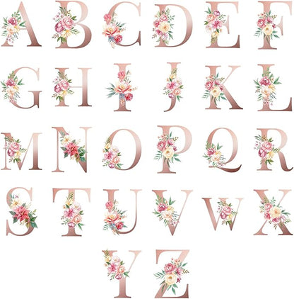 Letter Name Ornament, Personalized Christmas Ornaments 2025, Custom Initial A-Z Monogram Ornament, Family Keepsake Customized