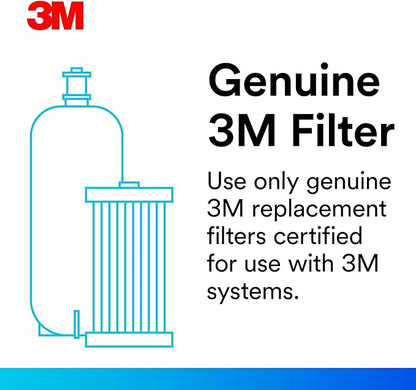 Filtrete Standard Capacity Whole House Grooved Water Filter, 5 Microns, Universal Filter, Sump Style Drop-In Filter, 2-Filters (4WH-STDGR-F02)