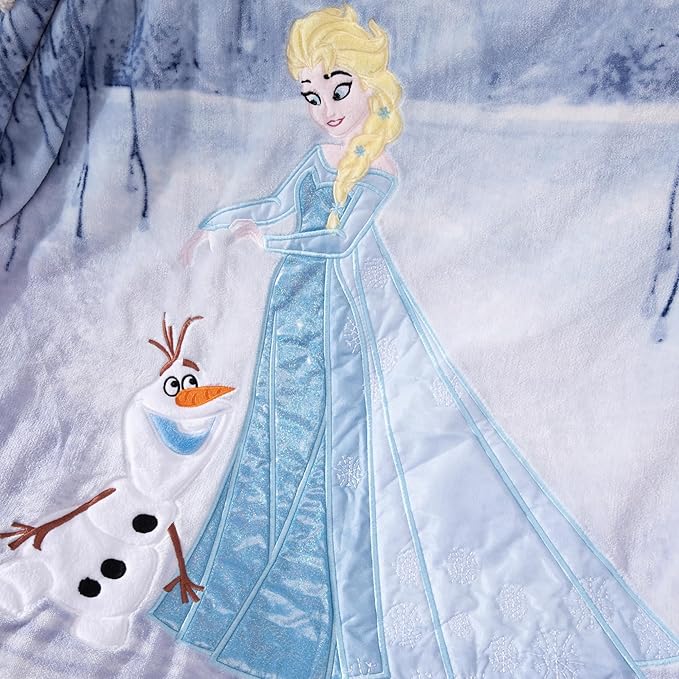 COSUSKET Kids Throw Blanket, 3D Cartoon Embroidery Sherpa Blanket Boys Girls Gifts