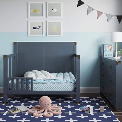 Baby Relax Miles Toddler Guardrail, Graphite Blue