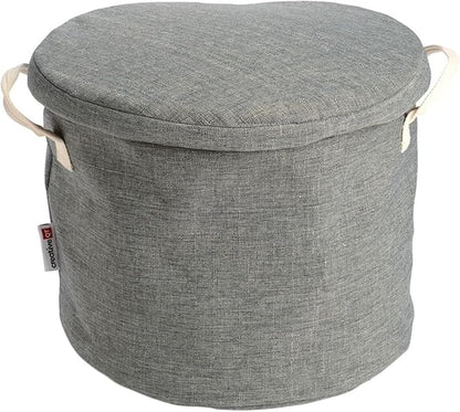 Creative QT SlideAway Toy Storage Organizer & Play Mat for Kids - Organizer Storage Bin - Kids Toy Box for Boys & Girls - Playroom Bin - Holders for Kid Rooms, Classrooms, Teachers - Grey