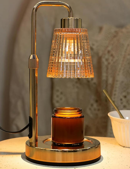 Candle Warmer Lamp with Timer Dimmable, Adjustable Height, House Warming Gifts New Home Room Decor, Birthday Gifts for Women Mom, from Daughter Wife Son