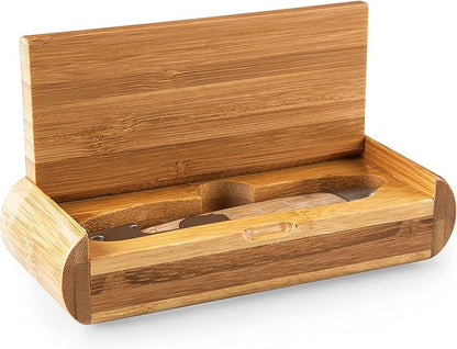 NFL LA Rams Elan Engraved Tool Set, One Size, Bamboo