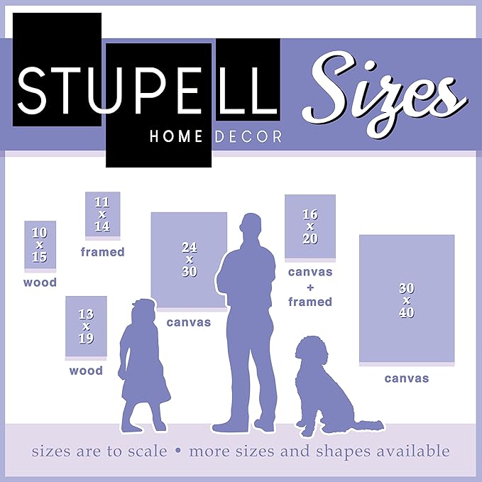 Stupell Industries Fleur de Lis Powder Room Blue, Brown and Beige Bathroom Black Framed Wall Art, 11x14, Multi-Color,wrp-930_fr_11x14