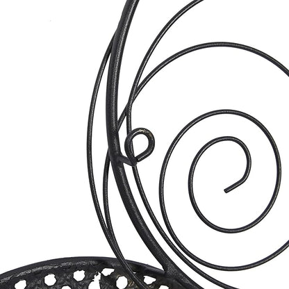 Deco 79 Metal Plate Home Wall Decor Wall Sculpture with Textured Pattern, Wall Art 47" x 2" x 21", Black