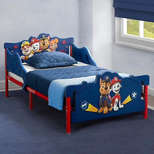 Delta Children PAW Patrol 3D Toddler Bed, Blue