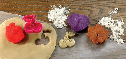 Mrs. Anderson’s Baking Pie Crust Cookie Cutters, BPA Free, Set of 4