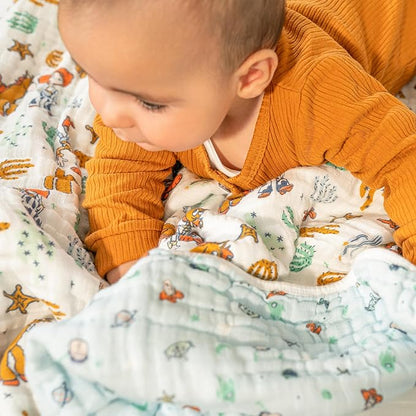 aden + anais™ Essentials Cotton Muslin Blanket Toy Story, Woody and Friends