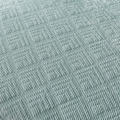 HoneiLife Queen Quilt Bedding Set - 3 Pieces Corduroy Quilt Sets Luxurious Bedspreads Embroidered Coverlets Autumn & Winter Bedding Set All Season Quilts-Mint Green